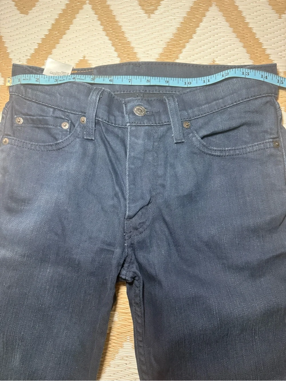 Levi's Men’s Straight Jeans in Dark Blue